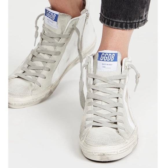 Golden Goose Slide Sneakers size 39 worn only twice. - Picture 2 of 9